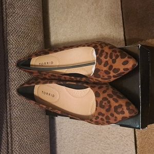 ‼️SOLD‼️Torrid Animal Print Heels